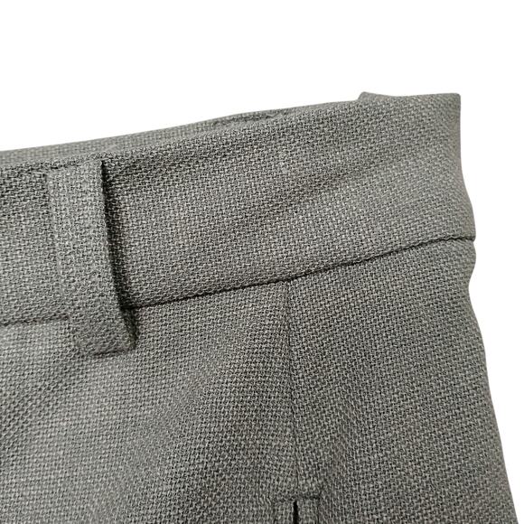 Vintage J'Envie Sport Dressy Pants Size 6 Green Side Zipper Sealed Pockets - Picture 3 of 8